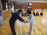 市町対抗駅伝松崎町チームの選手発表 市町対抗駅伝松崎町チームの選手発表