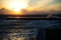今日の夕日 今日の夕日