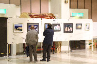 仲間の写真展最終日