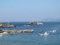 今日の雲見海岸