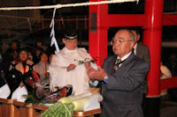 岩地諸石神社遷座祭