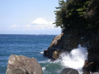 雲見からの富士山