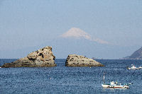 富士山の日の「雲見からの富士山」