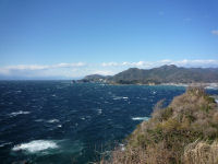 白波の立つ海 白波の立つ海