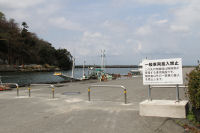 松崎港車止め 松崎港車止め