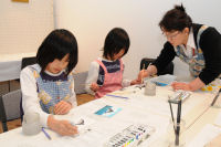 漆喰鏝絵体験 漆喰鏝絵体験