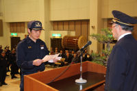 消防団入団式 消防団入団式