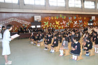 松崎小学校入学式 松崎小学校入学式
