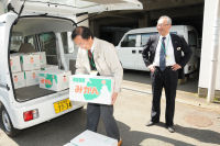 東日本大震災被災地へ救援物資