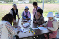 うつし染め体験教室