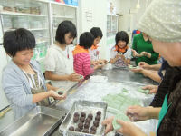 みどりの少年団草もちつくり体験活動