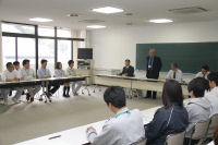 齋藤町長と職員による意見交換会