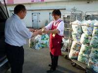 エコキャップ引き渡し