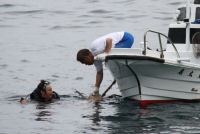雲見漁港海底清掃