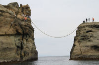 牛着岩しめ縄張り