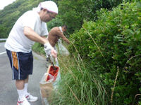 職員組合清掃作業