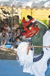 峰輪区神楽奉納