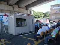 雲見臨時派出所開所式