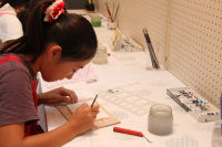 漆喰鏝絵体験 漆喰鏝絵体験