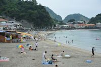 今日の岩地海水浴場 今日の岩地海水浴場