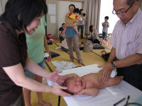 乳児検診が行われました 乳児検診が行われました