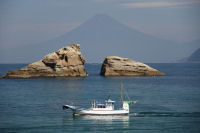 雲見海岸からの富士山 雲見海岸からの富士山