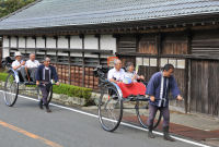 敬老会人力車 敬老会人力車