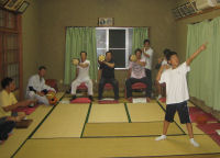 道部地区三番叟練習 道部地区三番叟練習