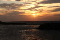 松崎海岸夕日 松崎海岸夕日