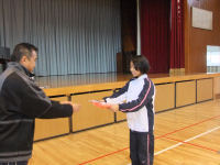 市町村駅伝ユニホーム授与