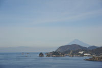 今日の海岸線からの風景