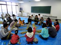 棚田百笑くらぶ輪飾り作り 棚田百笑くらぶ輪飾り作り