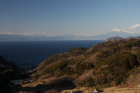 石部の棚田からの富士山