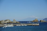 今日の雲見海岸
