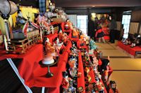 伊豆文邸のひな飾り