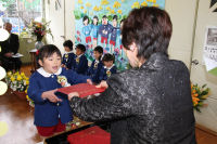 岩科幼稚園終了式