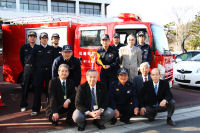 小型ポンプ積載車引き渡し