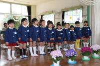 松崎幼稚園岩科園転入・始業式