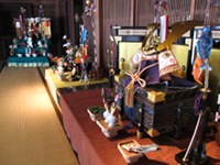 伊豆文邸５月飾り