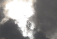 今日の金環日食