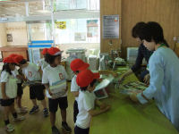 松崎小学校１年生図書館の使い方