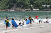 岩地地区修学旅行生受け入れ