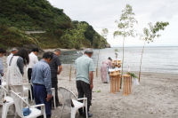石部海岸海上安全祈願式