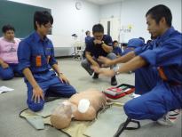 消防団救命講習