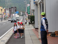 青少年非行防止啓発活動街頭指導