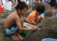 伊豆松崎砂の造形大会