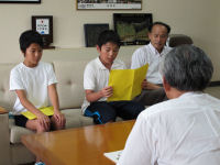 帯広市訪問団挨拶