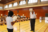 菊池交通指導員退職に伴うお礼の会