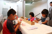 光る泥だんご制作体験