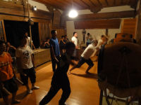 夏の松崎太鼓共盟社練習